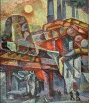 ***На металлургическом заводе - холст, масло, 100х85. Цена договорная
