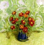 ***Букет - холст, масло, 50х50. Цена договорная