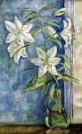 ***Ветка с цветами - холст, масло, 60х35. Цена договорная