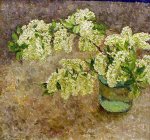 ***Сирень в стеклянной банке - холст, масло, 50х55. Цена договорная